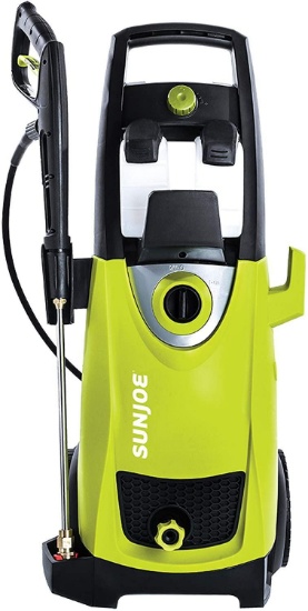 Sun Joe SPX3000 2030 Max PSI 1.76 GPM 14.5-Amp Electric High Pressure Washer, Cleans- $139.00 MSRP
