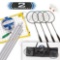 EastPoint Sports Volleyball Badminton Combo Set with Net and Roll-up Carrier - $36.85 MSRP