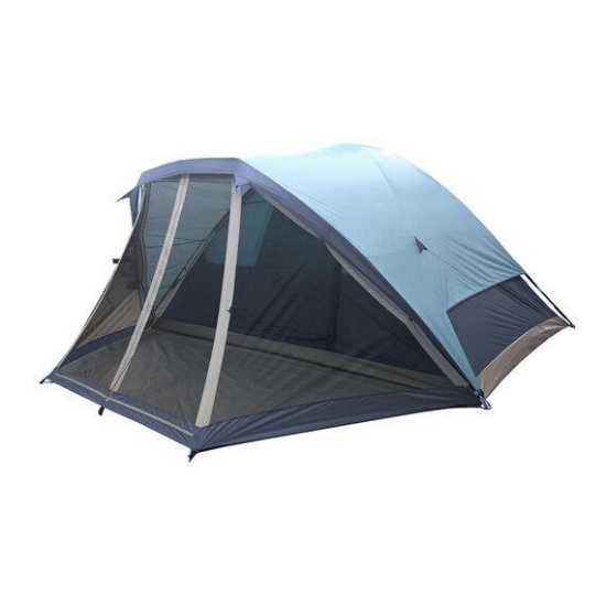 Golden Bear Colter Bay 6-Person Tent (6703946)-Light Blue Combo - $119.99 MSRP