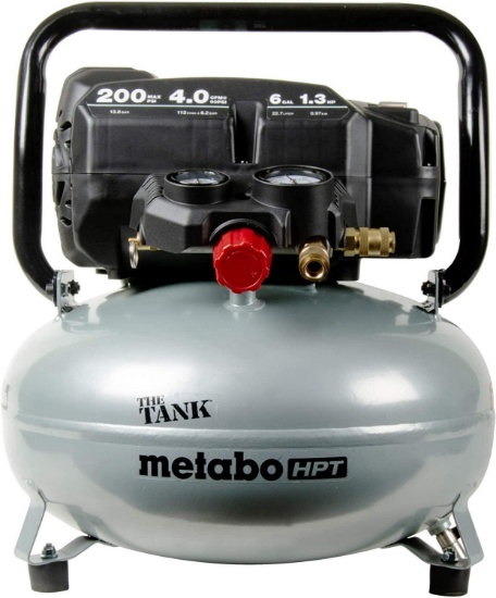 Metabo HPT "THE TANK" Pancake Air Compressor, 200 PSI, 6 Gallon $199.00 MSRP
