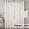 H.VERSAILTEX Grommet Privacy Linen Curtains - 2 Pieces - Total Size 104 Inch Wide $35.99 MSRP