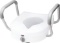 Carex E-Z Lock Raised Toilet Seat with Handles - 5 Inch Toilet Seat Riser with Arms $44.84 MSRP