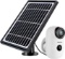 ZUMIMALL Solar Powered Surveillance Camera with Rechargeable Battery, 1080P Night Vision