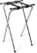 New Star 20007 Mirror Chrome Finish Steel Double Bar Folding Tray Stand, 31-Inch - $34.97 MSRP
