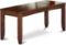 East West Furniture Lynfield Dining Bench with Wood Seat in Espresso Finish
