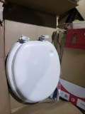 White Toilet Seat Cover Protector