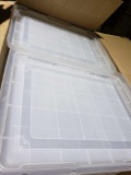 Transparent Plastic File Box