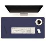 Easy Easy Life 24 X 60 Inch XL Desk Mat Desktop Protector Non-Slip PU Leather Desk Pad Blotter