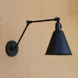 Niuyao Vintage Industrial Wall Lighting Adjustable Swing Arm Retro Style (448782) - $39.99 MSRP
