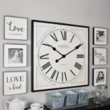 FirsTime and Co. Love Frame Gallery Set Wall Clock, 20