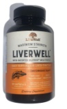LiveWell Liverwell Daily Liver Support Milk Thistle Supplement/ Magnesium Oxide Tablets
