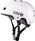 OutdoorMaster Skateboard Cycling Helmet - White