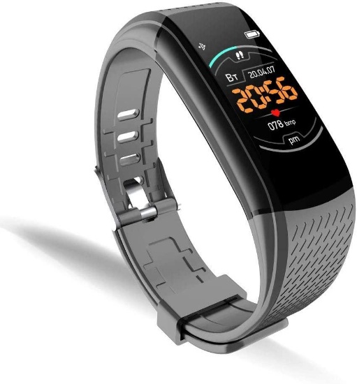 Walkercam Fitness Tracker Sleep Monitor, Calorie And Step Counter Watch,...C8 Gray - $29.99 MSRP