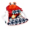 Fisher-Price Sit-Me-Up Floor Seat with Tray, Crab