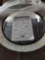 VVK Galvanized Metal Round Wall Mount Mirror, 23 4/5 x 2 x 23 4/5 Inch