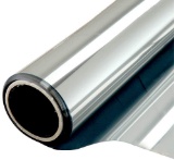WPCTEV Window Film One Way Mirror Film (17.7 Inch x 6.5 Feet) Silver - $7.98 MSRP