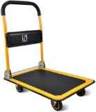 Push Cart Dolly By Wellmax, Moving Platform Hand Truck, Foldable For Easy Storage And- $89.97 MSRP