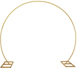LANGXUN Large Size Golden Metal Circle Balloon Arch Decoration $96.99 MSRP
