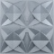Art3d Decorative Ceiling Tile 2x2 Glue Up, Suspended Ceiling Tile Pack of 12 Gray Floral $79.99 MSRP