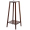 Accuyc Bamboo Plant Flower Stand Rack, Portable 2-Tier Corner Tall Plant Bench - $39.99 MSRP