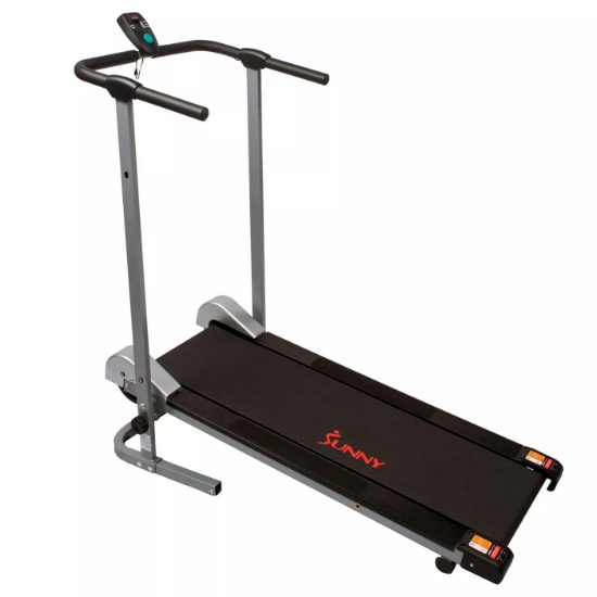 Sunny Health and Fitness (SF-T1407M) Manual Walking Treadmill $163.52 MSRP