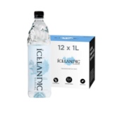 Icelandic Glacial Natural Spring Alkaline Water, 33.81 Fl Oz (Pack Of 12),...Unflavored- $26.99 MSRP