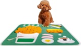 POOZPET Snuffle Mat for Dogs and Cats, Interactive Puppy Toy for Stress Relief, Green $45.99 MSRP