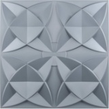 Art3d Decorative Ceiling Tile 2x2 Glue Up, Suspended Ceiling Tile Pack of 12 Gray Floral $79.99 MSRP
