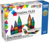 Magna-Tiles 100-Piece Clear Colors Set, The Original Magnetic Building Tiles (04300) - $119.99 MSRP