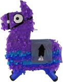 Loot Llama Purple Pinata Perfect for Decorations Gaming Themed Parties Kids Birthdays