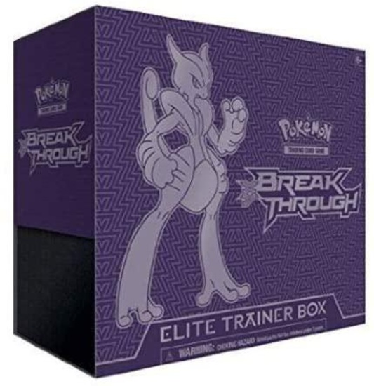 Pokemon XY8 Breakthrough Elite Trainer Box Mega Mewtwo X Sealed (B016BIIA4C) - $45.56 MSRP