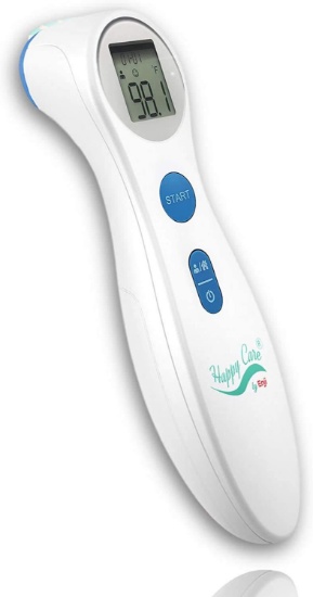 Happy Care By Enji Forehead Thermometer Infrared Thermometer for Adults - $29.97 MSRP