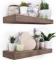 Futurewood Rustic Wood Floating Shelves for Wall - 24 Inch Set of 2, Walnut (B08H9MHWXY) $74.99 MSRP