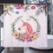 HOTBOX - SHIPPING ONLY, NO PICKUPS - Avershine Floral Cute Cartoon Unicorn Shower Curtain, Toys....