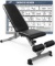 RitFit Adjustable / Foldable Utility Weight Bench for Home Gym (Sliver/Black) - $136.99 MSRP