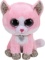 TY Fiona Cat Beanie Boo Pink Stuffed Animal, Multicoloured - $13.99 MSRP