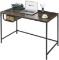 WOHOMO Computer Desk with Storage 47' Writing Desk Easy Assembly Home Office Workstation Study Table