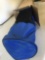 Amzdeal Portable Badminton Net, Blue