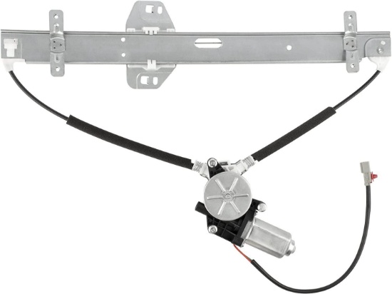 BOXI Rear Left Driver Side Power Window Regulator with Motor for Honda Pilot, Picture Hanging Kit