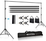 Mountdog 9.2 x 10ft Photo Video Studio Backdrop Background Support Stand w/ Carrying Bag $59.99 MSRP