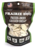 Prairie Dog Chicken Breast Freeze-Dried Dog Treats, 4-oz Bag