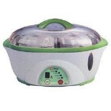 Welbon TSC-500B Electric Stewpot with Twin Mini Ceramic Pots and 1 Large Oval - $147.24 MSRP