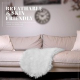 HOTBOX - SHIPPING ONLY, NO PICKUPS - Yboune Ultra Soft Faux Sheepskin Fur Area Rug, Stationery, Misc