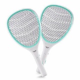 Faicuk Handheld Bug Zapper Racket,Pack of 2 and Ling's Moment Artificial Flowers Combo - $25.98 MSRP