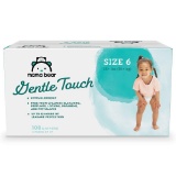 Amazon Brand - Mama Bear Gentle Touch Diapers, Hypoallergenic, Size 6, 108 Count - $31.99 MSRP