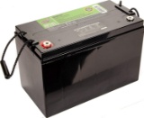 Interstate Batteries 12V 110 AH SLA/AGM Deep Cycle Battery for Solar, Wind, and RV Applications