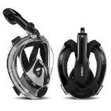 Orsen Snorkel Mask (Black, S/M)