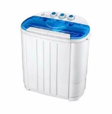 Garatic Portable Compact Mini Twin Tub Washing Machine, 13lbs Capacity