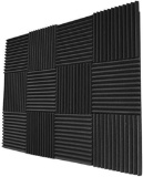 Acoustic Foam Panels Wedge, Soundproof Studio Wall Tiles, Sound Absorbing