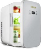 Mini Fridge, VOKUA 10 Liter/11 Can Dual-Core Compact Refrigerator for Drinks, and more $89.99 MSRP